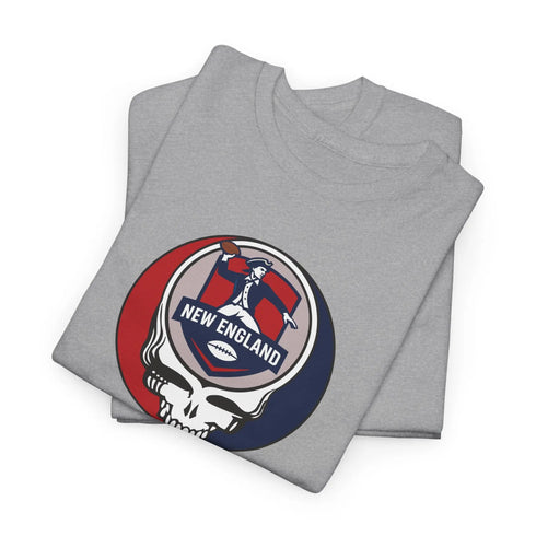 Grateful Dead - New England Patriots Stealie Unisex T-Shirt - NFL - StealieShop