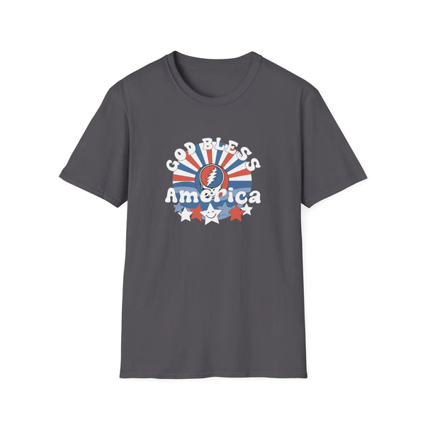 Grateful Dead - 4th of July Stealie T-Shirt - StealieShop