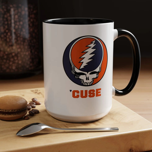 Syracuse University - 'CUSE Grateful Dead Stealie Coffee Mug Printify