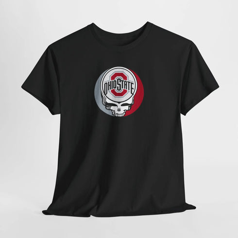 Ohio State Logo Stealie Grateful Dead T-Shirt