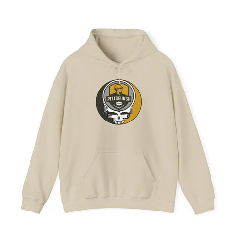 Grateful Dead - Pittsburgh Steelers Stealie Grateful Dead Hooded Sweatshirt - NFL - StealieShop