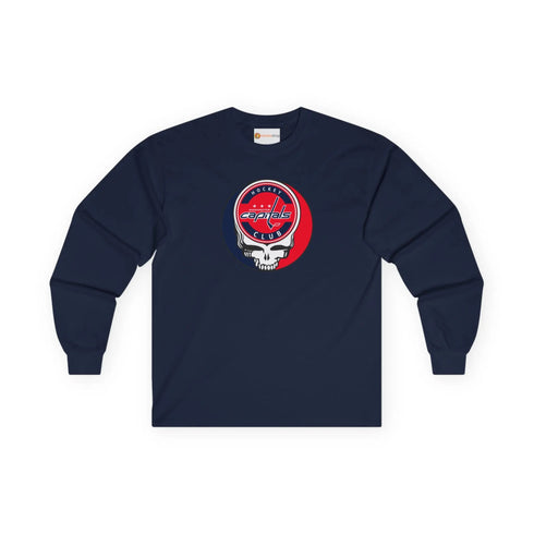 Washington Capitals Grateful Dead Long Sleeve Tee Printify