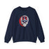 Grateful Dead - New England Patriots Grateful Dead Stealie Crewneck Sweatshirt - NFL - StealieShop