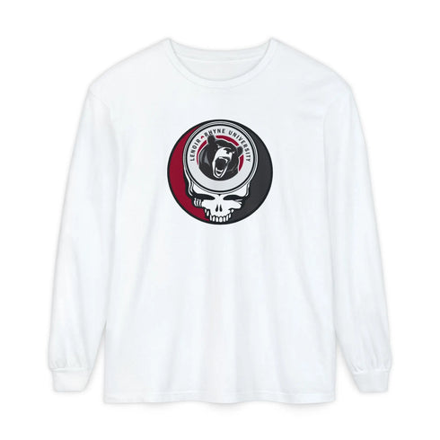 Grateful Dead - Lenoir-Rhyne University Garment-Dyed Long Sleeve T-Shirt - StealieShop