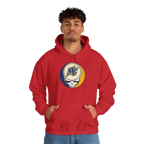 Merrimack College Grateful Dead Steal Your Face Unisex Hoodie StealieShop