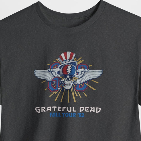 Fall Tour '82 Unisex Grateful Dead T-Shirt - Icons From The Road Collection