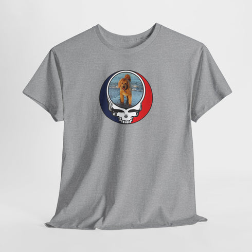 Custom Dog Stealie Unisex Grateful Dead T-Shirt (115)