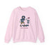 Grateful Dead - Disc Golfin' Jerry | Life is dead. Crewneck Sweatshirt - StealieShop