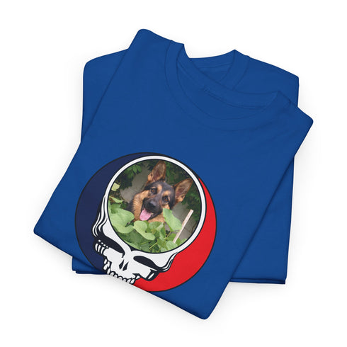 Custom Dog Stealie Unisex Grateful Dead T-Shirt (43)