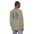 Grateful Dead - Twisted Stealie Two-Sided Vineyard Collection Garment-dyed Long Sleeve T-Shirt - StealieShop
