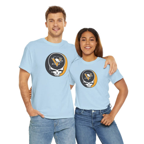 Pittsburgh Penguins Grateful Dead Steal Your Face T-Shirt StealieShop