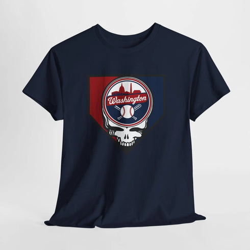 Grateful Dead - Home Run Collection: Washington Edition Grateful Dead Steal Your Face T-Shirt - MLB - StealieShop