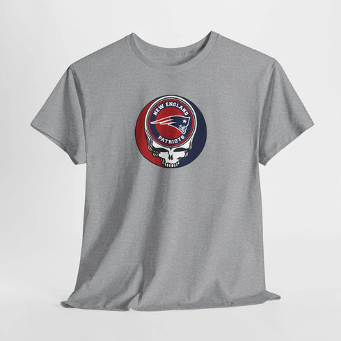 New England Patriots Logo Stealie Grateful Dead Unisex T-Shirt
