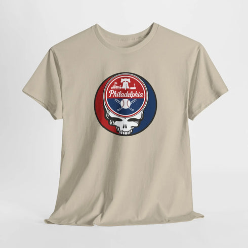 Grateful Dead - Philadelphia Phillies Grateful Dead Steal Your Face T-Shirt - MLB - StealieShop