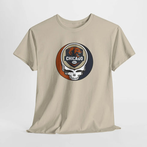 Grateful Dead - Chicago Bears Stealie Grateful Dead Steal Your Face T-Shirt - NFL - StealieShop