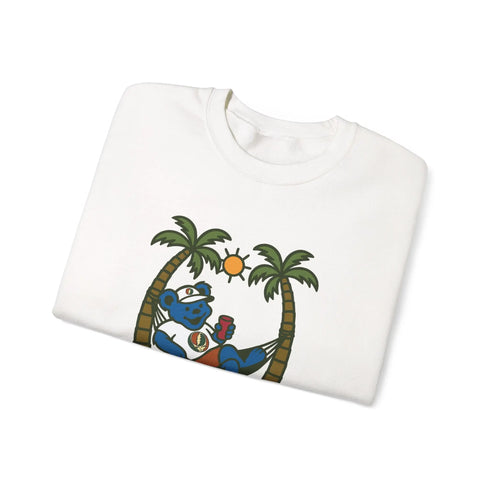 Grateful Dead - This Bear's Not Workin' From Anywhere | Life is dead. Crewneck Sweatshirt - StealieShop