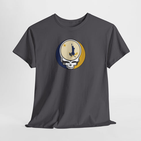 New York "Unofficial" State Flag Stealie Grateful Dead T-Shirt