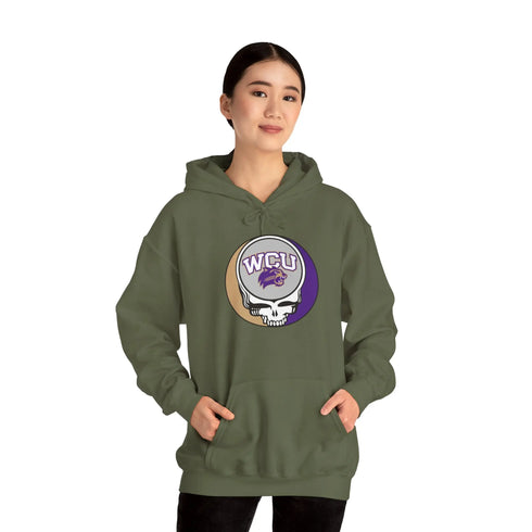 Western Carolina University Grateful Dead Unisex Heavy Blend Hoodie - Hooded Sweatshirt - StealieShop