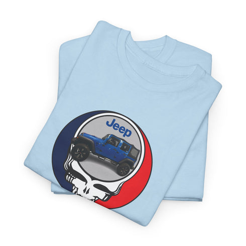 Custom Jeep Stealie Unisex Grateful Dead T-Shirt