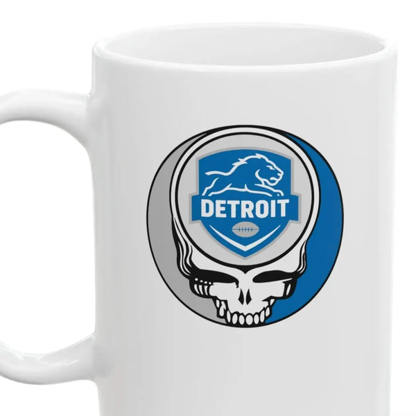 Grateful Dead - The Gridiron Collection: Chicago Edition Stealie "Fat Man" Tumbler, Double Insulated 40oz Travel Mug - StealieShop