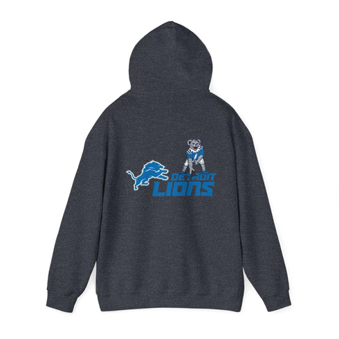 Detroit Lions Dancing Bear Unisex Hoodie - NFL - StealieShop