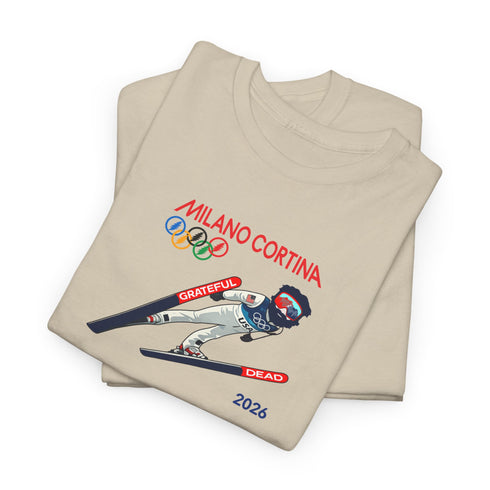 Ski Jumpin' Jerry 2026 Olympics Grateful Dead T-Shirt