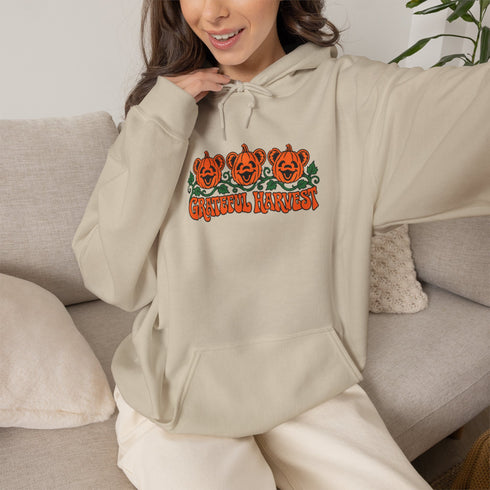 Pumpkin Bears Premium Unisex Hoodie