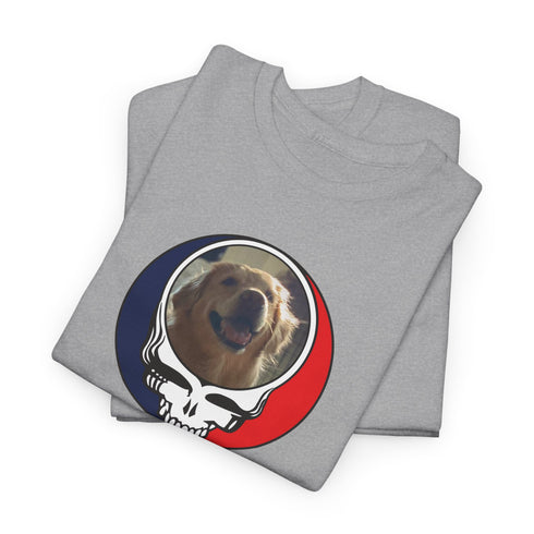 Custom Dog Stealie Unisex Grateful Dead T-Shirt (89)