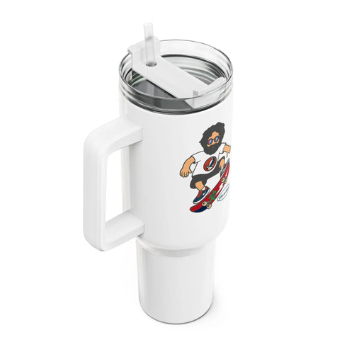 Grateful Dead - Shreddin' Jerry "Fat Man" Tumbler, Double Insulated 40oz Travel Mug - StealieShop