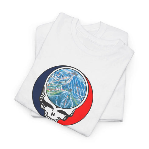 Ride Tahoe Trail Map Stealie Grateful Dead T-Shirt