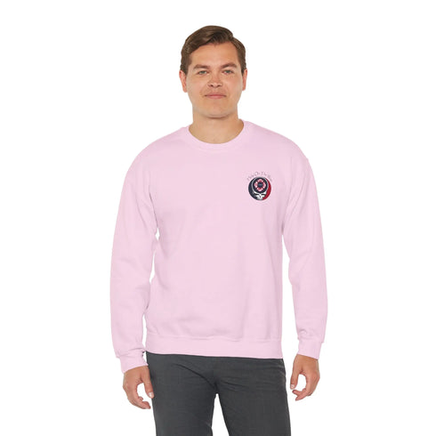 Elizabeth Fire Department Grateful Dead Stealie Crewneck Sweatshirt StealieShop