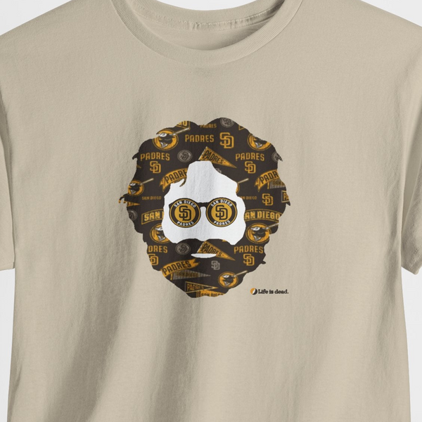 Padres Jerry Life is dead.® Unisex Grateful Dead T-Shirt