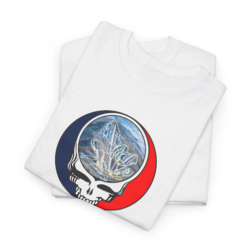 Pico Mountain Trail Map Stealie Grateful Dead T-Shirt