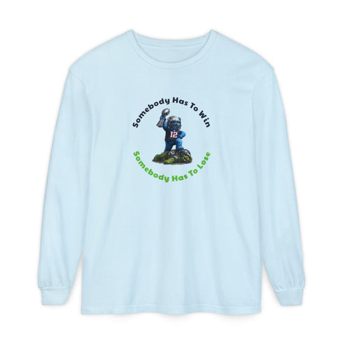 New England Patriots Dancing Bears Big Game 2026 Vineyard Collection Garment-Dyed Long Sleeve Shirt