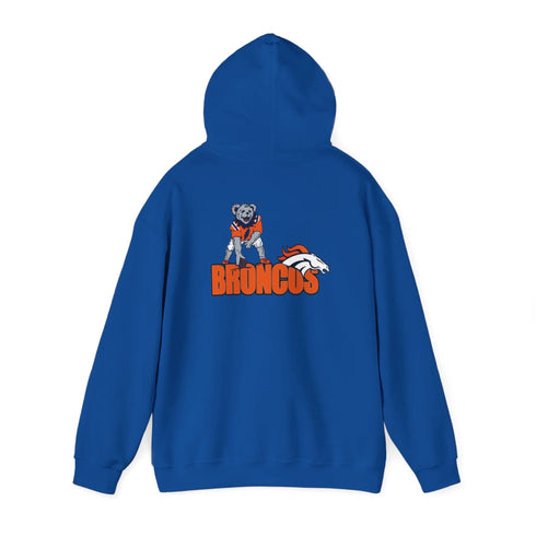 Denver Broncos Dancing Bear Unisex Hoodie - NFL - StealieShop
