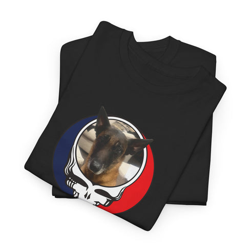 Custom Dog Stealie Unisex Grateful Dead T-Shirt (60)