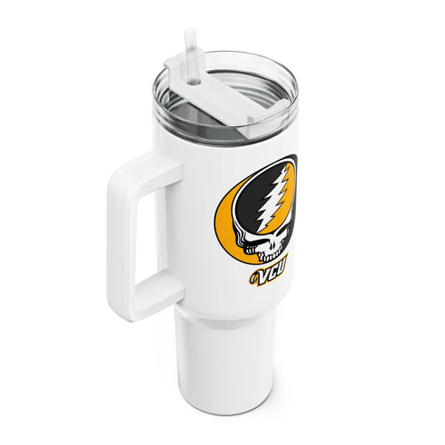Grateful Dead - VCU Stealie "Fat Man" Tumbler, Double Insulated 40oz Travel Mug - StealieShop