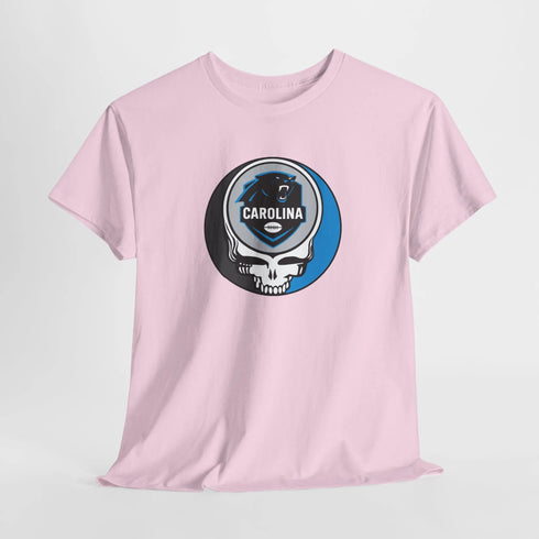 Grateful Dead - Carolina Panthers Grateful Dead Steal Your Face T-Shirt - NFL - StealieShop