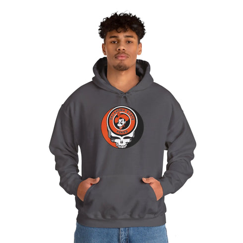 Oklahoma State University Grateful Dead Unisex Heavy Blend Hoodie - Hooded Sweatshirt - StealieShop