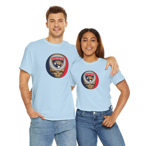 Florida Panthers Grateful Dead Steal Your Face T-Shirt StealieShop