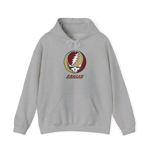 Grateful Dead - Boston College Stealie Grateful Dead Hooded Sweatshirt - StealieShop