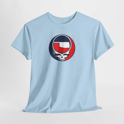 Oklahoma Map Stealie Grateful Dead T-Shirt