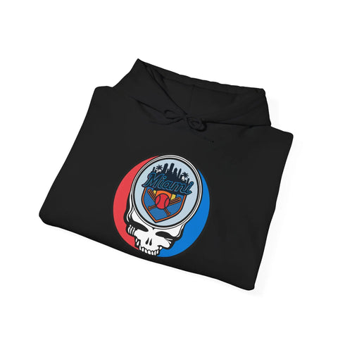 Grateful Dead - Miami Marlins Grateful Dead Unisex Heavy Blend Hoodie - StealieShop