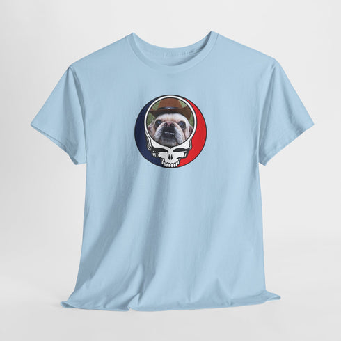 Custom Dog Stealie Unisex Grateful Dead T-Shirt (110)