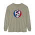 DePaul Billy Blue Garment-Dyed Long Sleeve T-Shirt