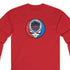 Grateful Dead - Miami Marlins Classic Stealie Long Sleeve Tee - MLB - StealieShop