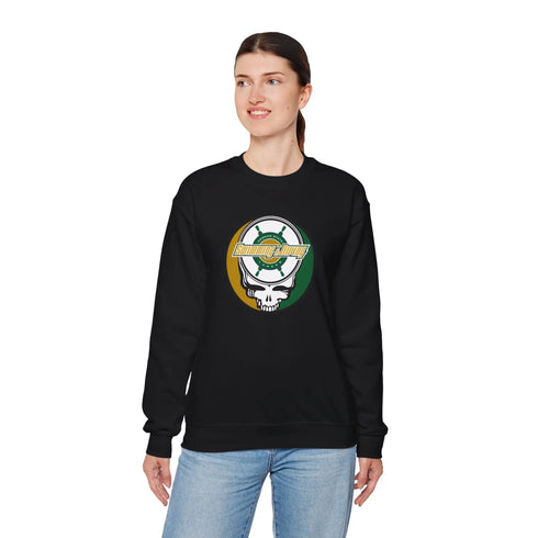 Grateful Dead - Oswego State Swim and Dive Team Stealie Crewneck Sweatshirt - StealieShop