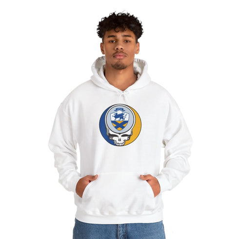 Johnson & Wales Grateful Dead Unisex Heavy Blend Hoodie StealieShop