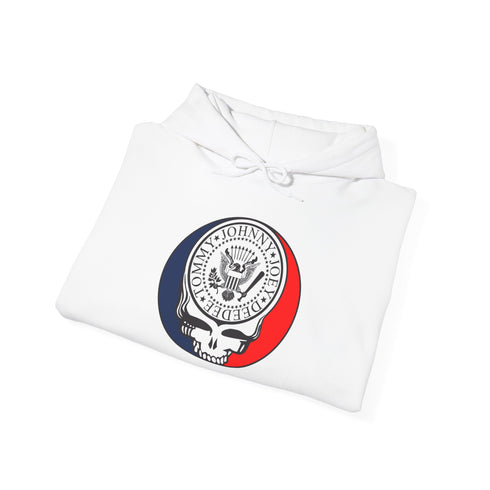 Ramones Presidential Seal Stealie Unisex Heavy Blend Hoodie