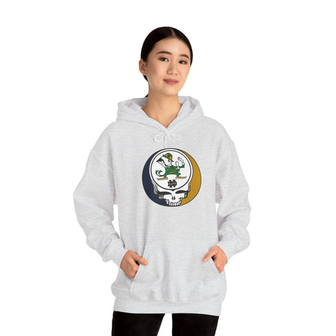 Notre Dame Grateful Dead Unisex Heavy Blend Hoodie StealieShop